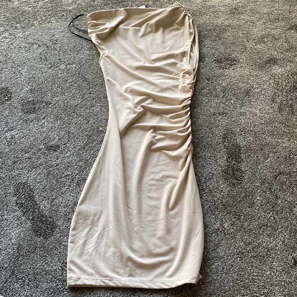 Cream Mini Dress - Picture 5 of 6